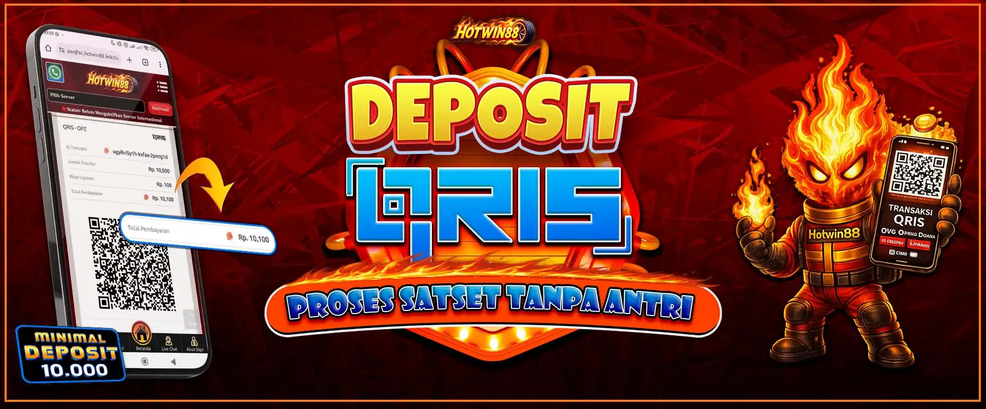Hotwin88 QRIS